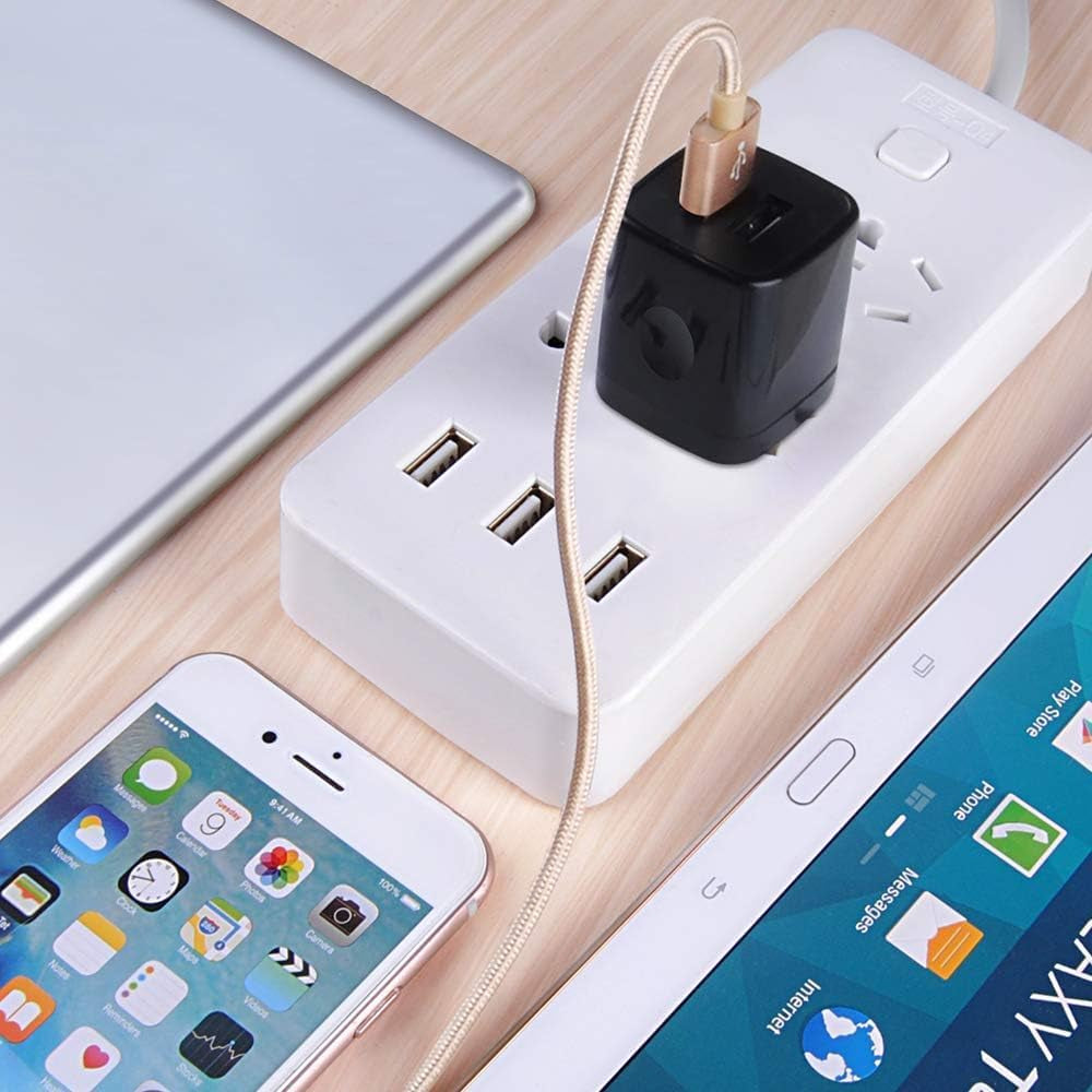Wall Charger,Charger Cube,Charging Block Fast Charge 3Pack Dual Port 2.1A Power Brick Phone Charging Plug Box Head for Iphone 16/15 Pro/14/13/12/11/Xr/8/7/6 Plus,Samsung Galaxy S24 S23 S22 S21 S10 S9