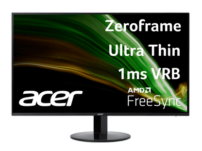 23.8” Full HD (1920 X 1080) Ultra-Thin IPS Monitor, 75Hz, 1Ms VRB, SA242Y EBI ,  Visioncare