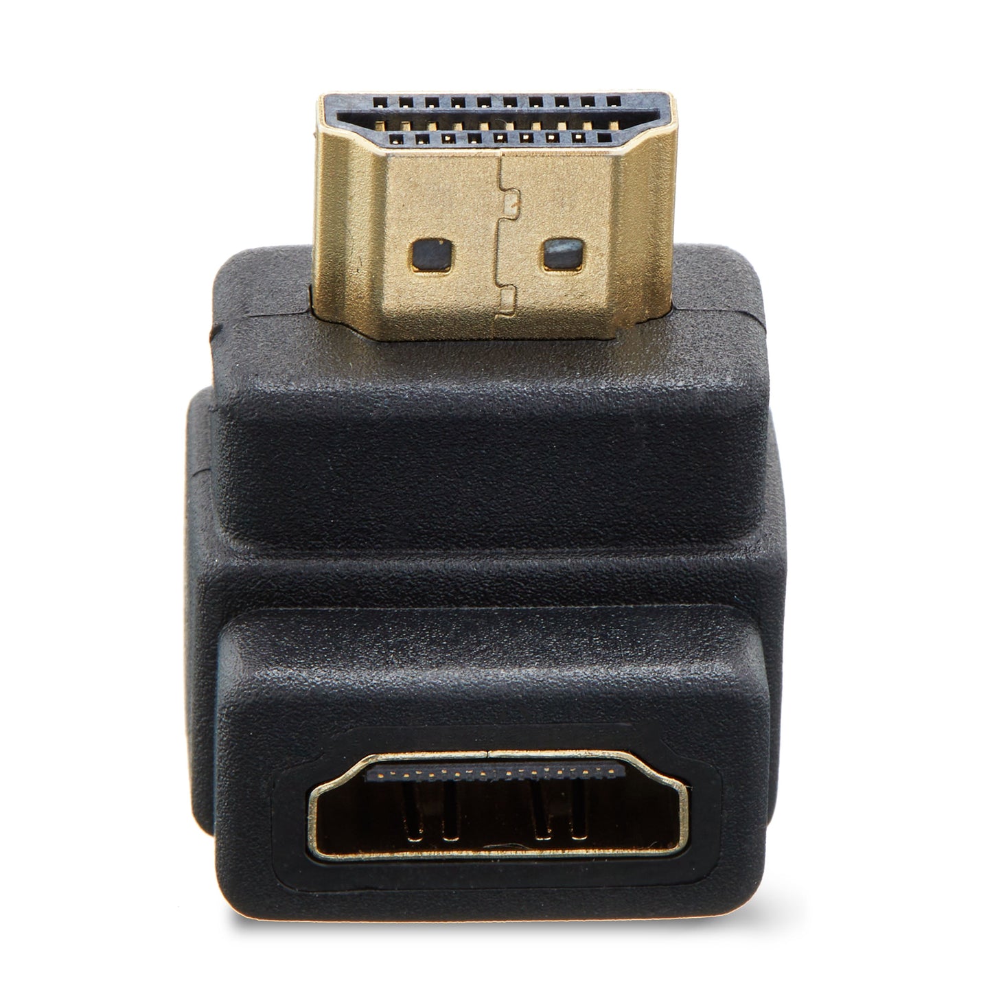 . HDMI 90-Degree Adapter, Great for behind TV Locations, Black