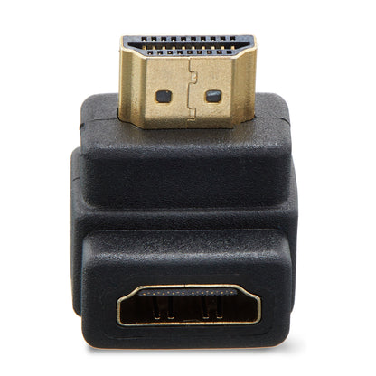. HDMI 90-Degree Adapter, Great for behind TV Locations, Black