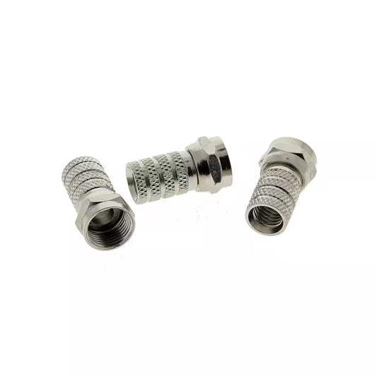RG-6 Twist-On F-Connectors (4-Pack)