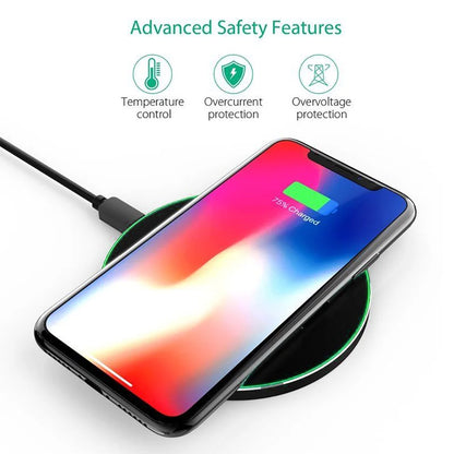 15W Wireless Charger Fast Charging Station for Iphone 15 14 13 12 11 X Xs Xr 8 Samsung
