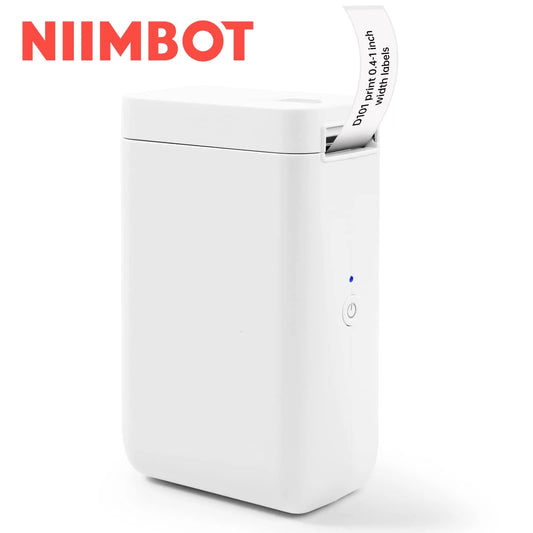D101 Label Maker Machine with Tape Label Printer 0.5 to 1 Inch Wide Wireless Multiple Templates New