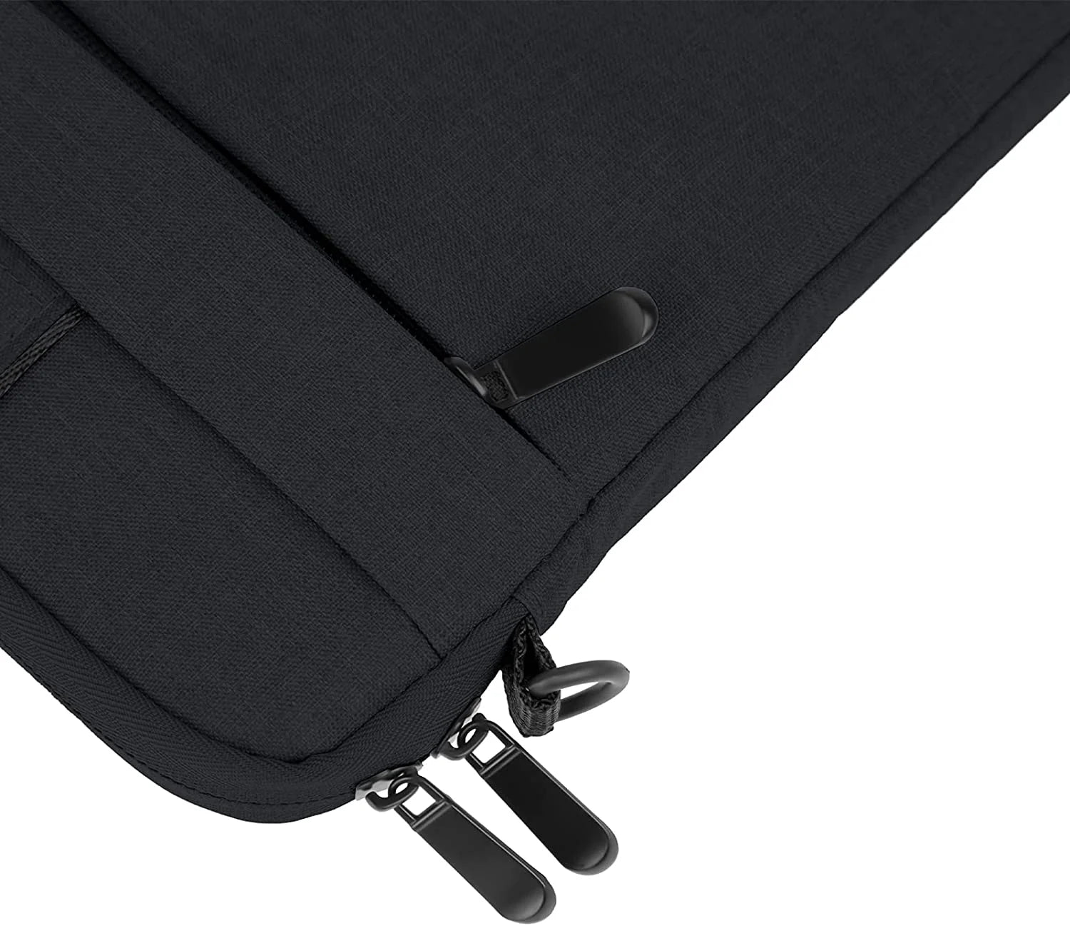13 Inch Laptop Sleeve Shoulder Bag Compatible with Macbook Pro 14 M1 A2442,13" Macbook Air/Pro,13.3" Chromebook Notebook, Polyester Messenger Bag Carrying Case Briefcase (Black)