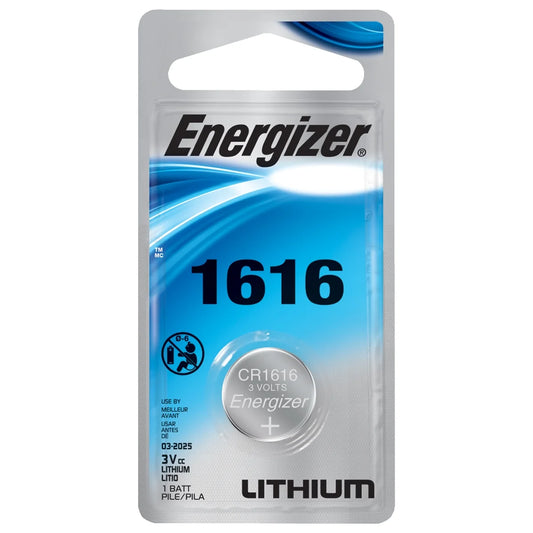 1616 Lithium Coin Battery, 1-Pack