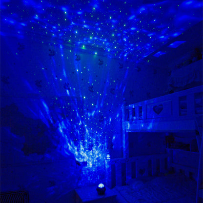 (2 Pack)  Aura Projector with Laser, Black