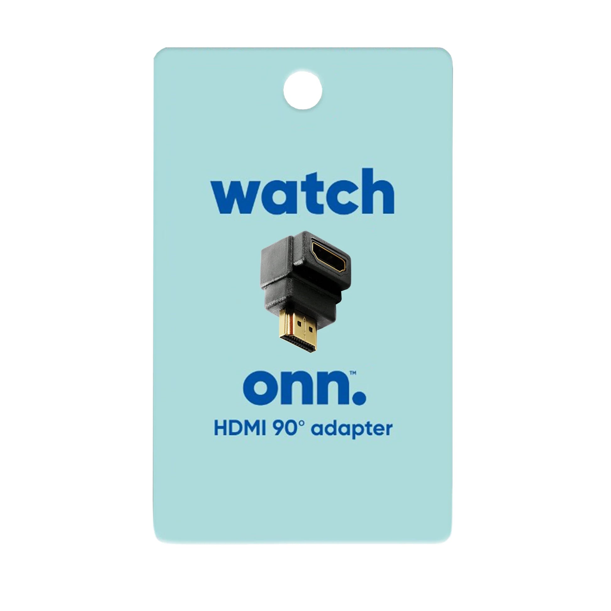 . HDMI 90-Degree Adapter, Great for behind TV Locations, Black