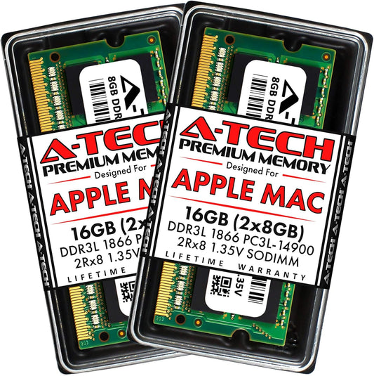 16GB (2X8Gb) RAM for Apple Imac Late 2015 27 Inch Retina 5K | DDR3L 1866Mhz / 1867Mhz PC3L-14900 1.35V 204-Pin SODIMM Memory Upgrade Kit