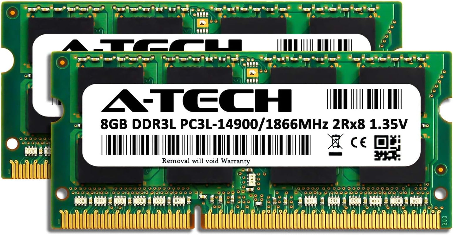 16GB (2X8Gb) RAM for Apple Imac Late 2015 27 Inch Retina 5K | DDR3L 1866Mhz / 1867Mhz PC3L-14900 1.35V 204-Pin SODIMM Memory Upgrade Kit