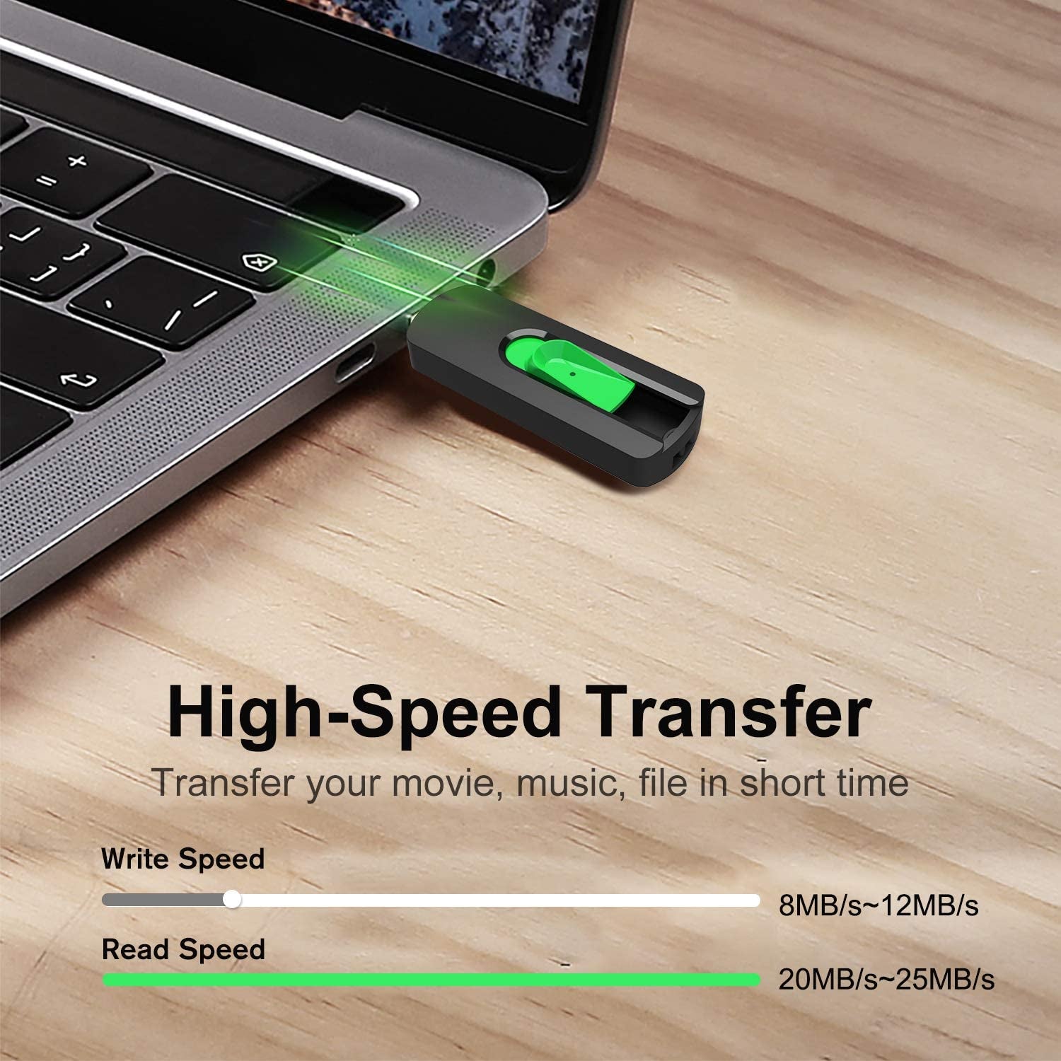 64 GB Flash Drive USB Flash Drive 64GB Thumb Drive USB 2.0 Memory Stick Zip Drive Backup Jump Drive Single 64GB 64G USB Drive for PC Laptop