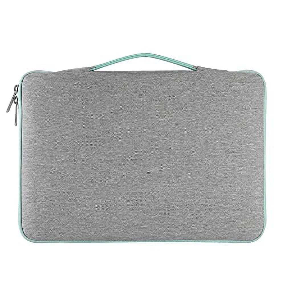 Laptop Sleeve Case, 13 Inch TSA Laptop Bag Compatible with Macbook Air 13 2020 M1/ 2022 M2, Macbook Pro 13 2021 M2, Macbook Pro 14 2021 2022 M1 Pro/Max -Light Grey