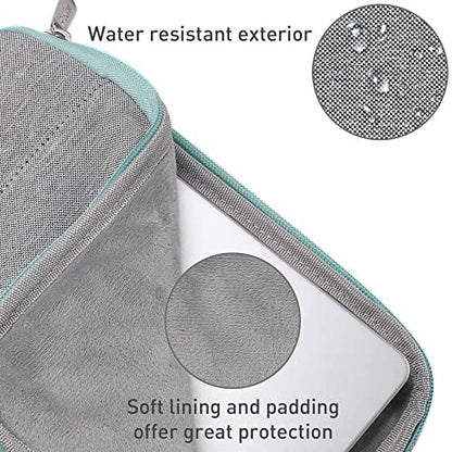 Laptop Sleeve Case, 13 Inch TSA Laptop Bag Compatible with Macbook Air 13 2020 M1/ 2022 M2, Macbook Pro 13 2021 M2, Macbook Pro 14 2021 2022 M1 Pro/Max -Light Grey