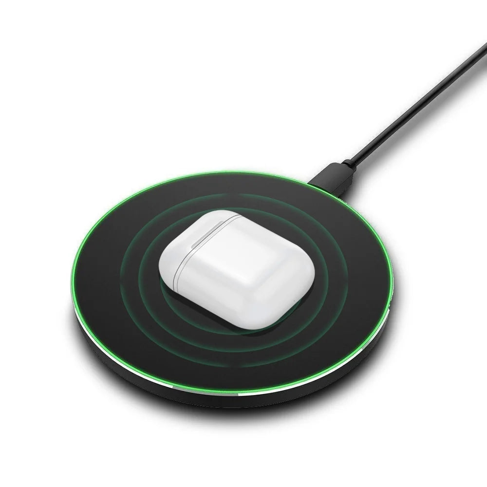 15W Wireless Charger Fast Charging Station for Iphone 15 14 13 12 11 X Xs Xr 8 Samsung
