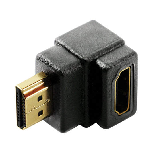 . HDMI 90-Degree Adapter, Great for behind TV Locations, Black