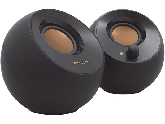 Creative Pebble Modern 2.0 USB Desktop Speakers (Black)