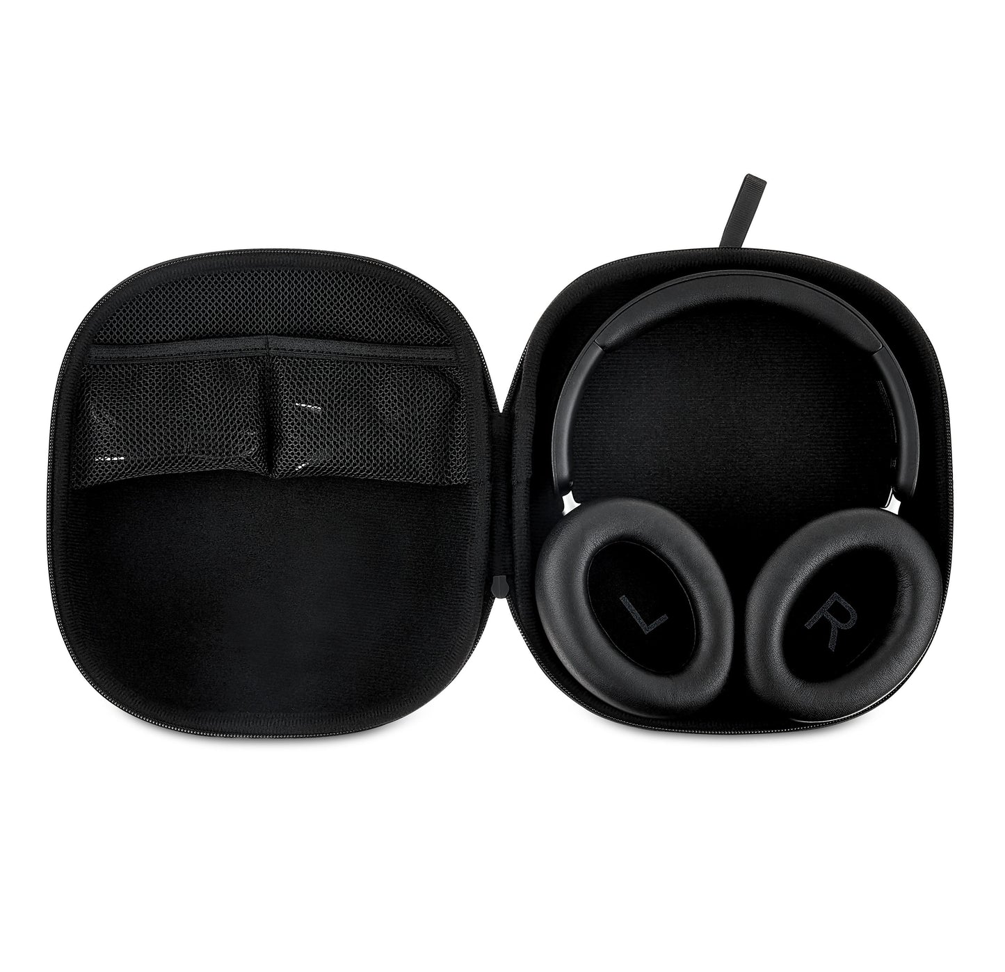 Bluetooth Wireless Over-Ear Headphones with Active Noise Canceling and Carrying Case, Black
