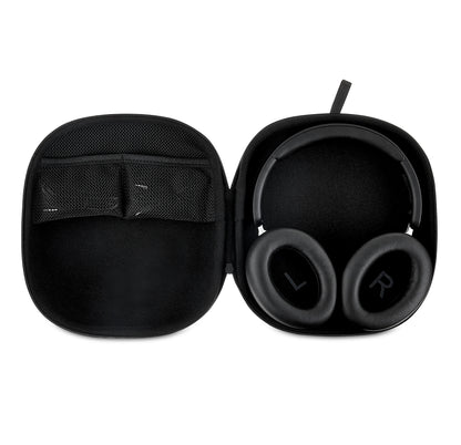 Bluetooth Wireless Over-Ear Headphones with Active Noise Canceling and Carrying Case, Black
